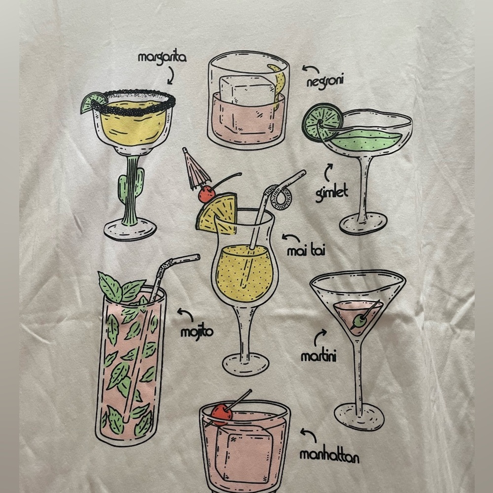 Bando cocktail t shirt NWT